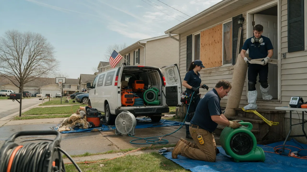 Water Damage Restoration in Chinook, MT near me